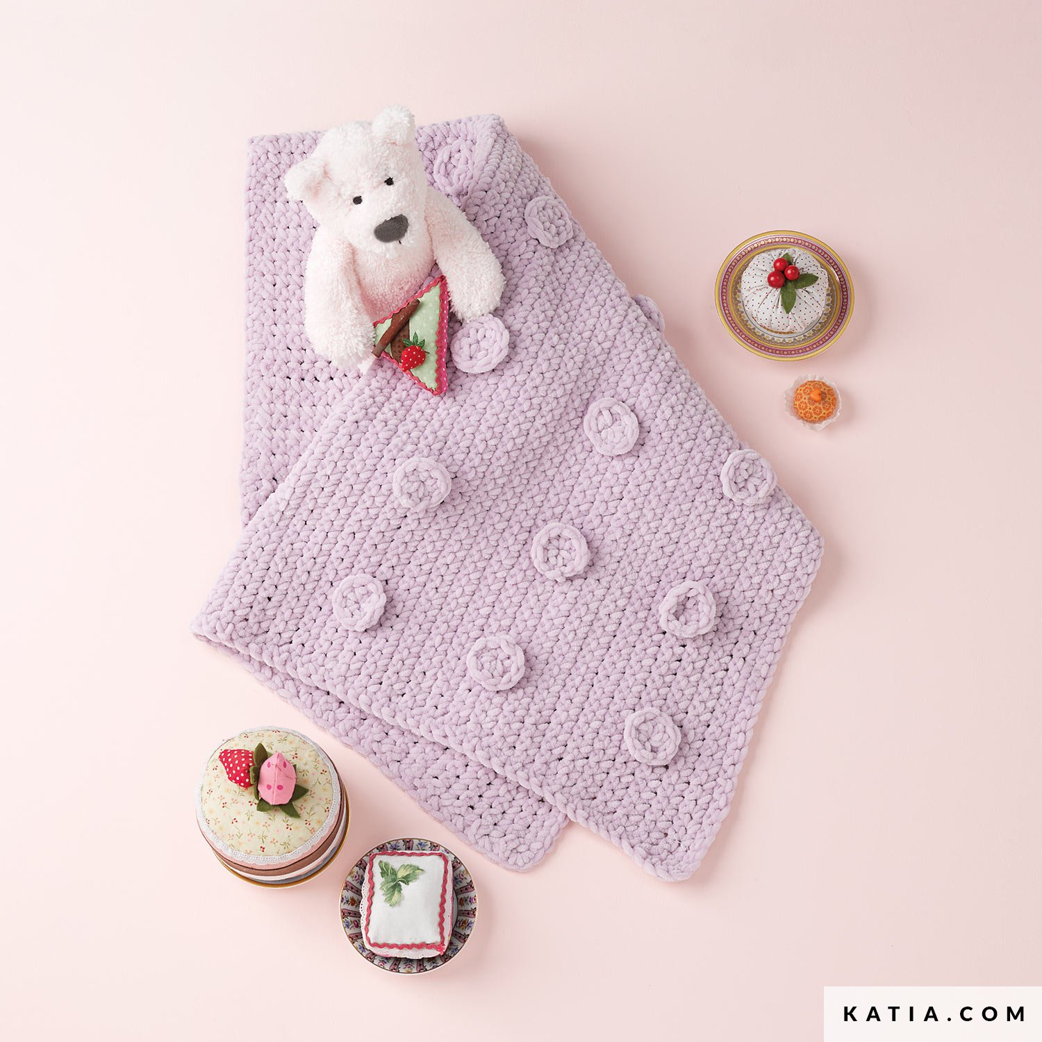 Couverture Layette Automne Hiver Modeles Patrons Katia Com