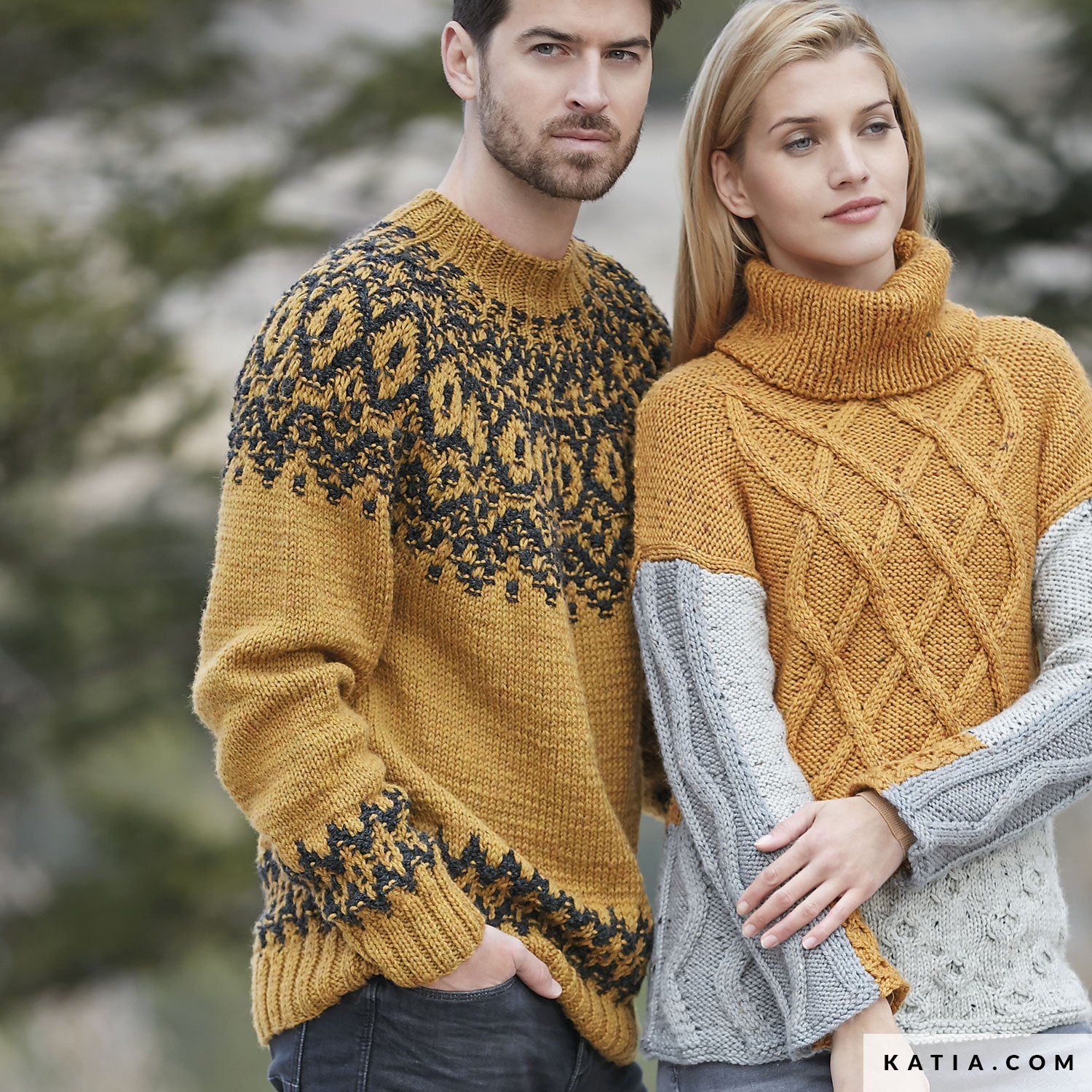 autumn knitted jumper