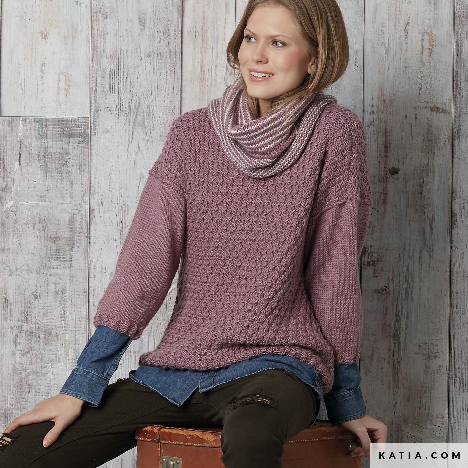 merino aran sweater