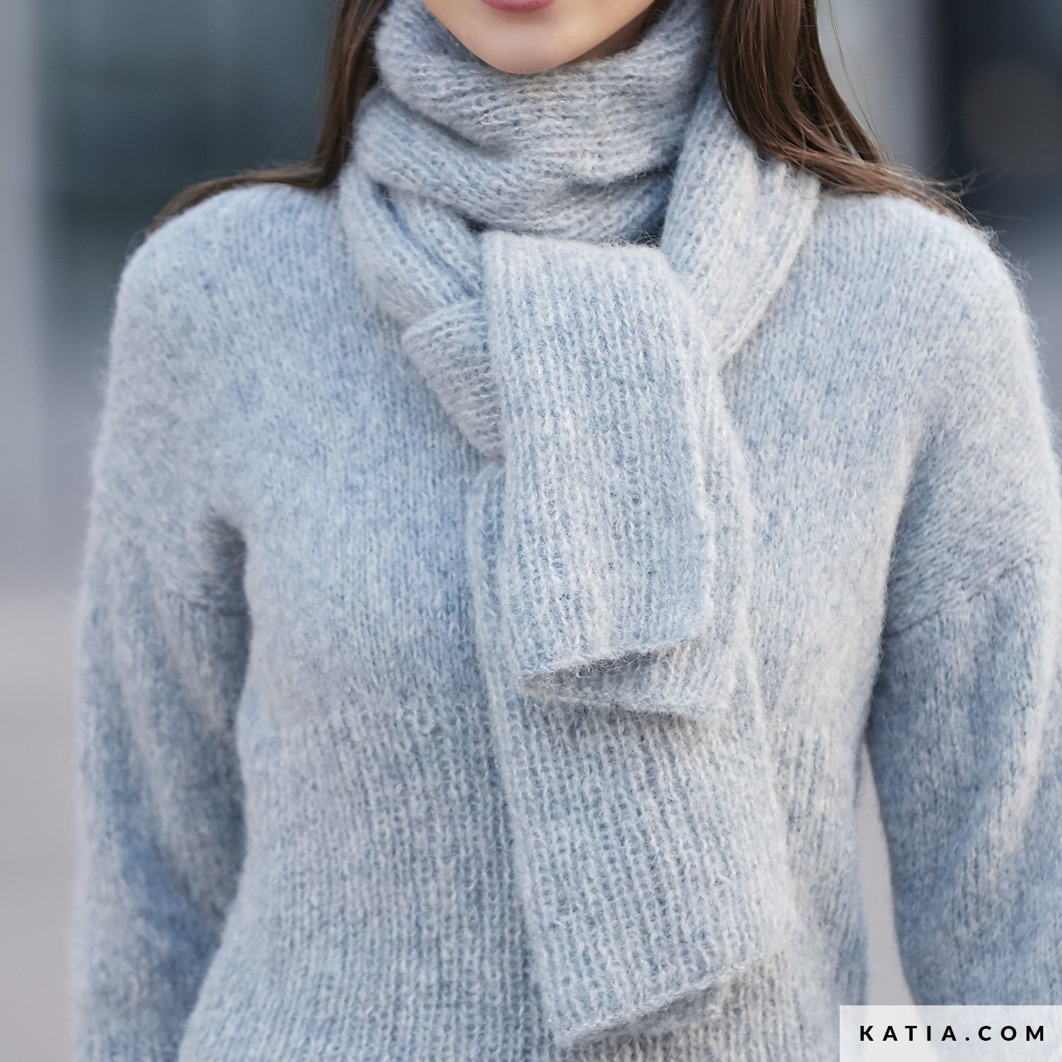 Bufanda Mujer Otoño / Invierno - patrones | Katia.com