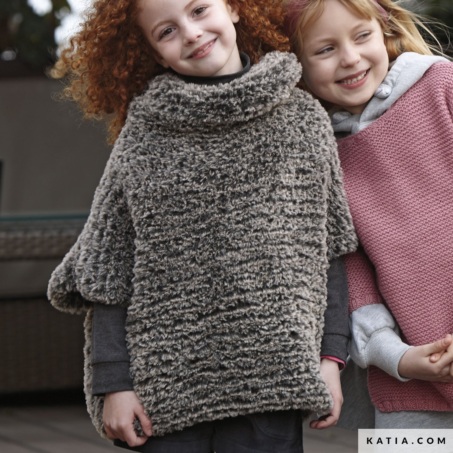 Poncho Tricot Fille 6 8 Ans Free Shipping Available