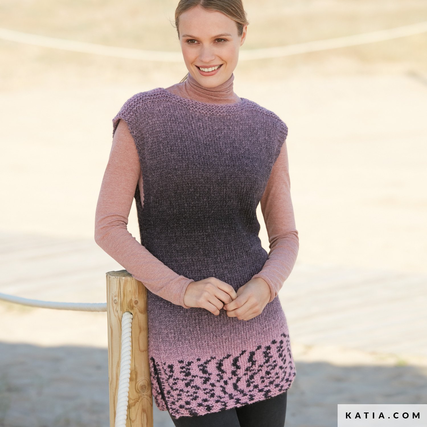 Vestido Mujer - Otoño / Invierno - patrones Katia.com