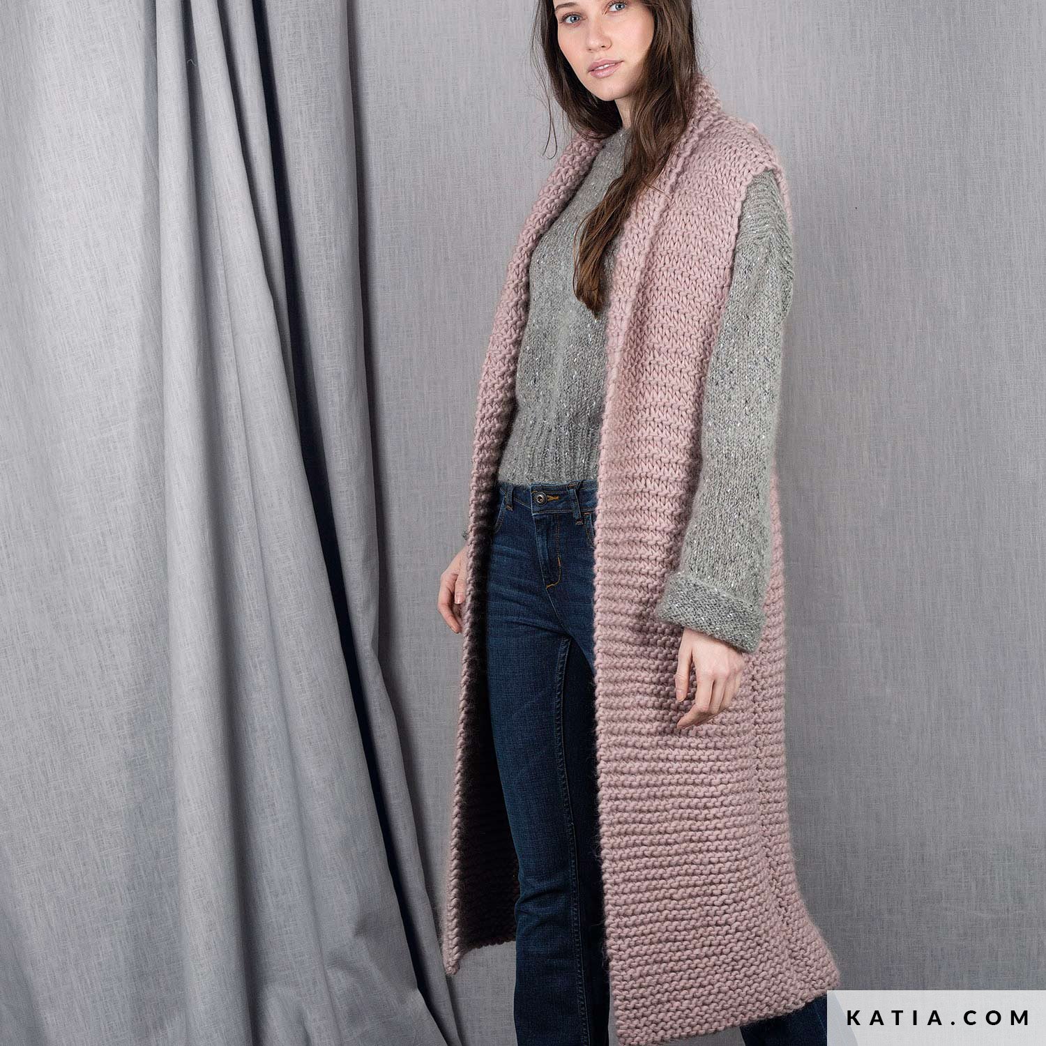 Wonderbaarlijk Vest - Dames - Herfst / Winter - modellen & patronen | Katia.com EY-79