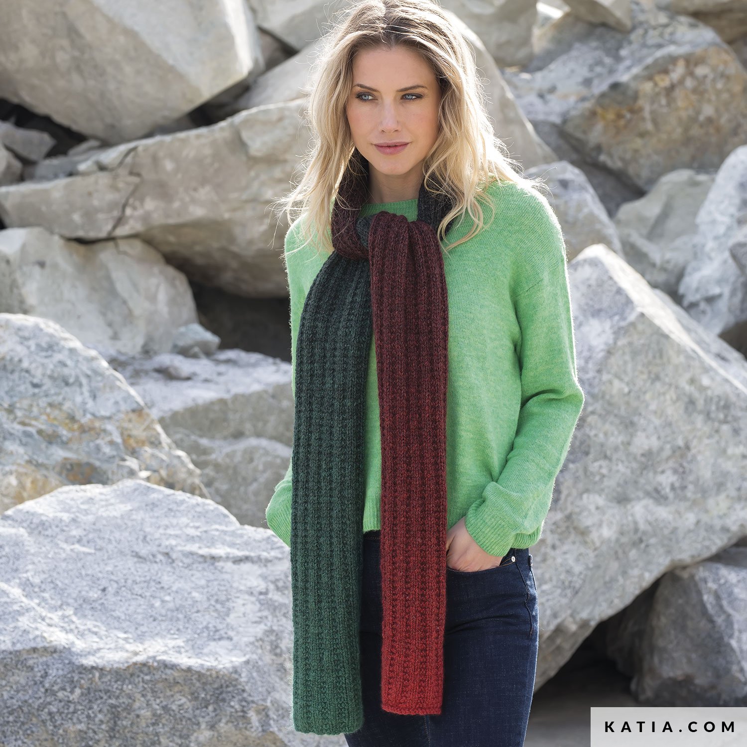 Bufanda Mujer Otoño / Invierno - patrones | Katia.com