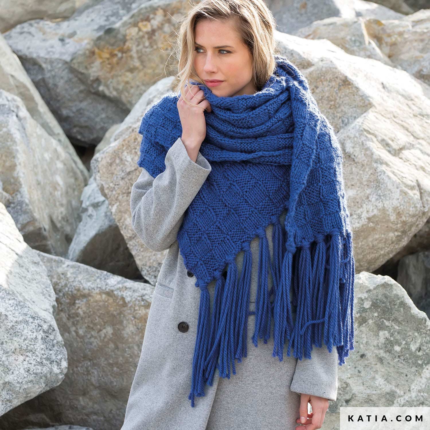 woman in scarf