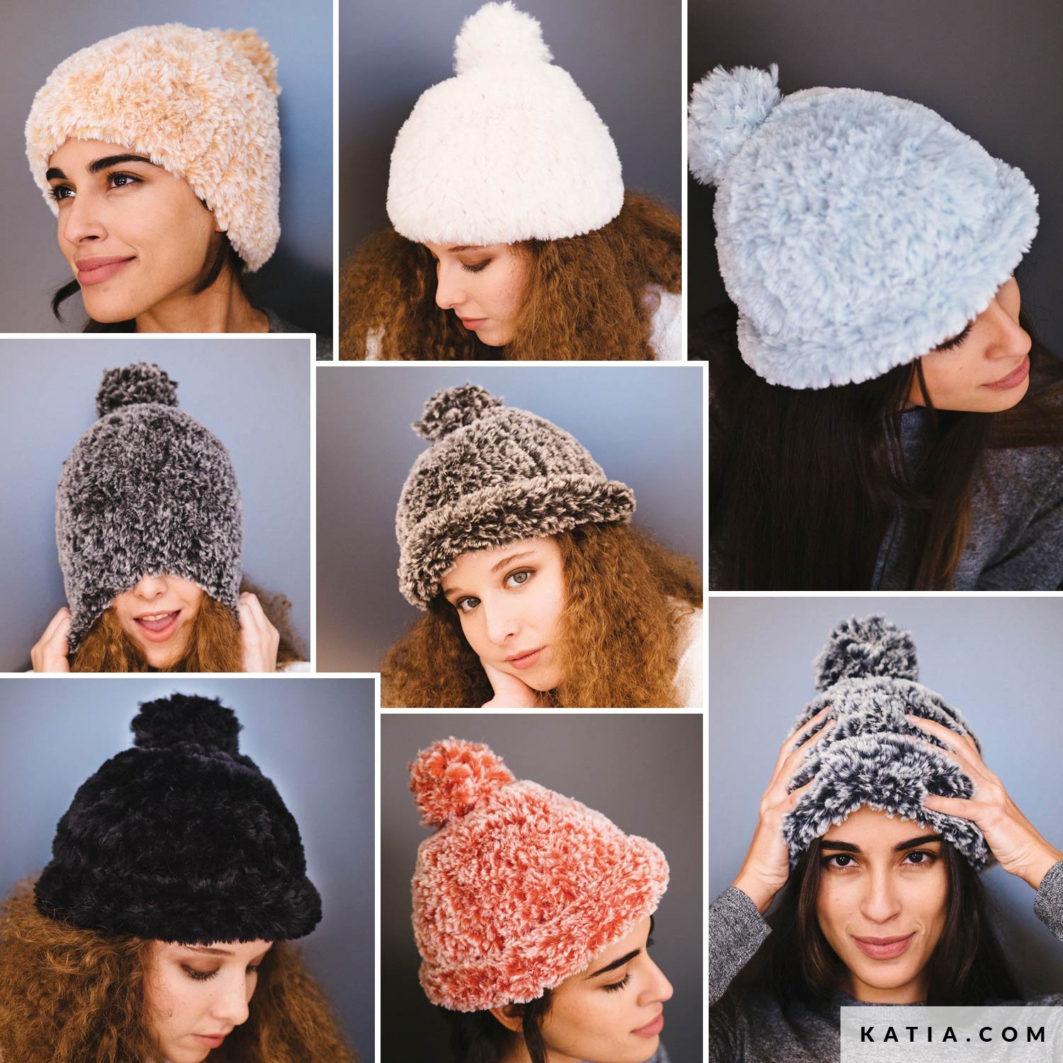 tricot bonnet femme katia
