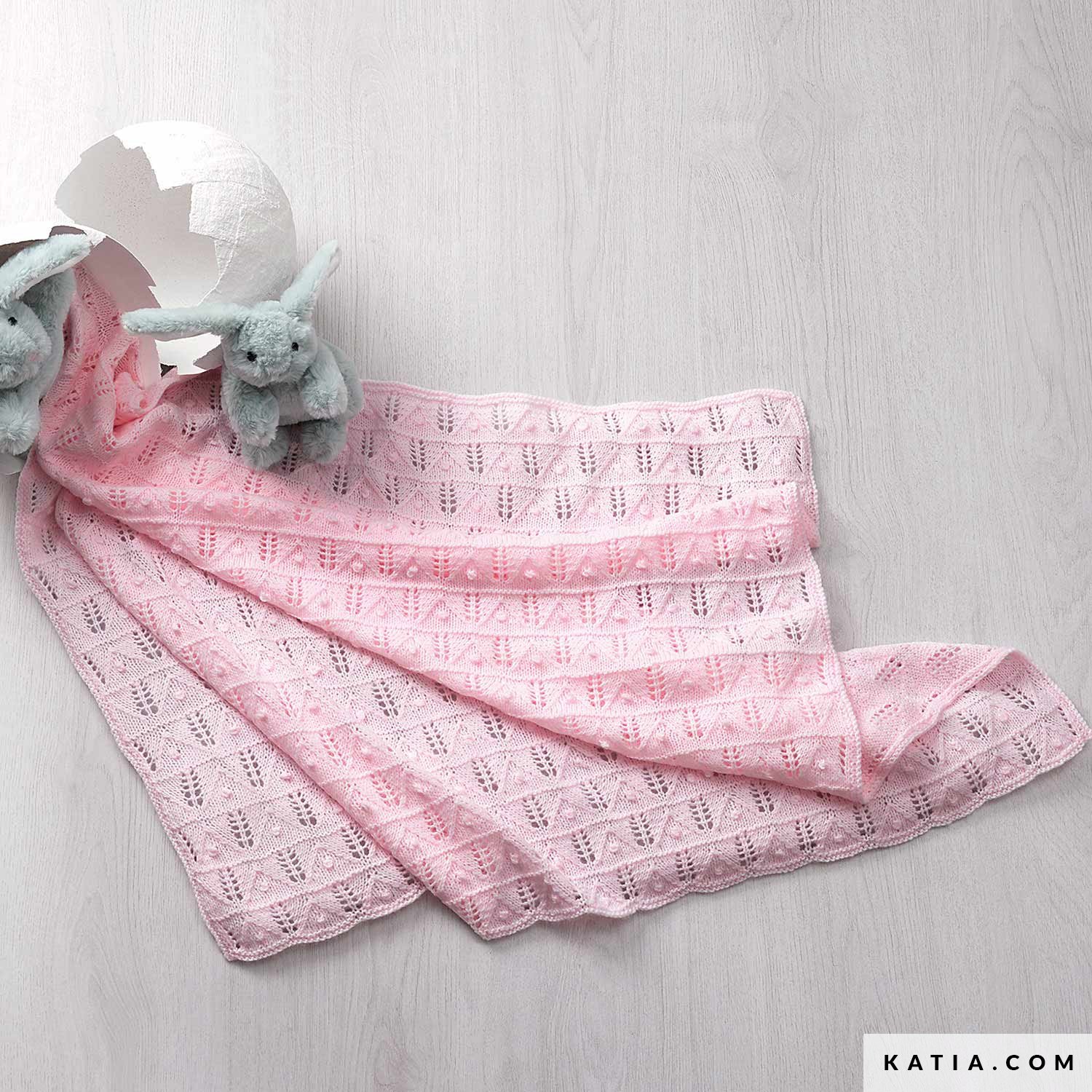 Arrullo para bebé moderno en rosa y naranja - Fibra Creativa Modern Quilts  & Patchwork