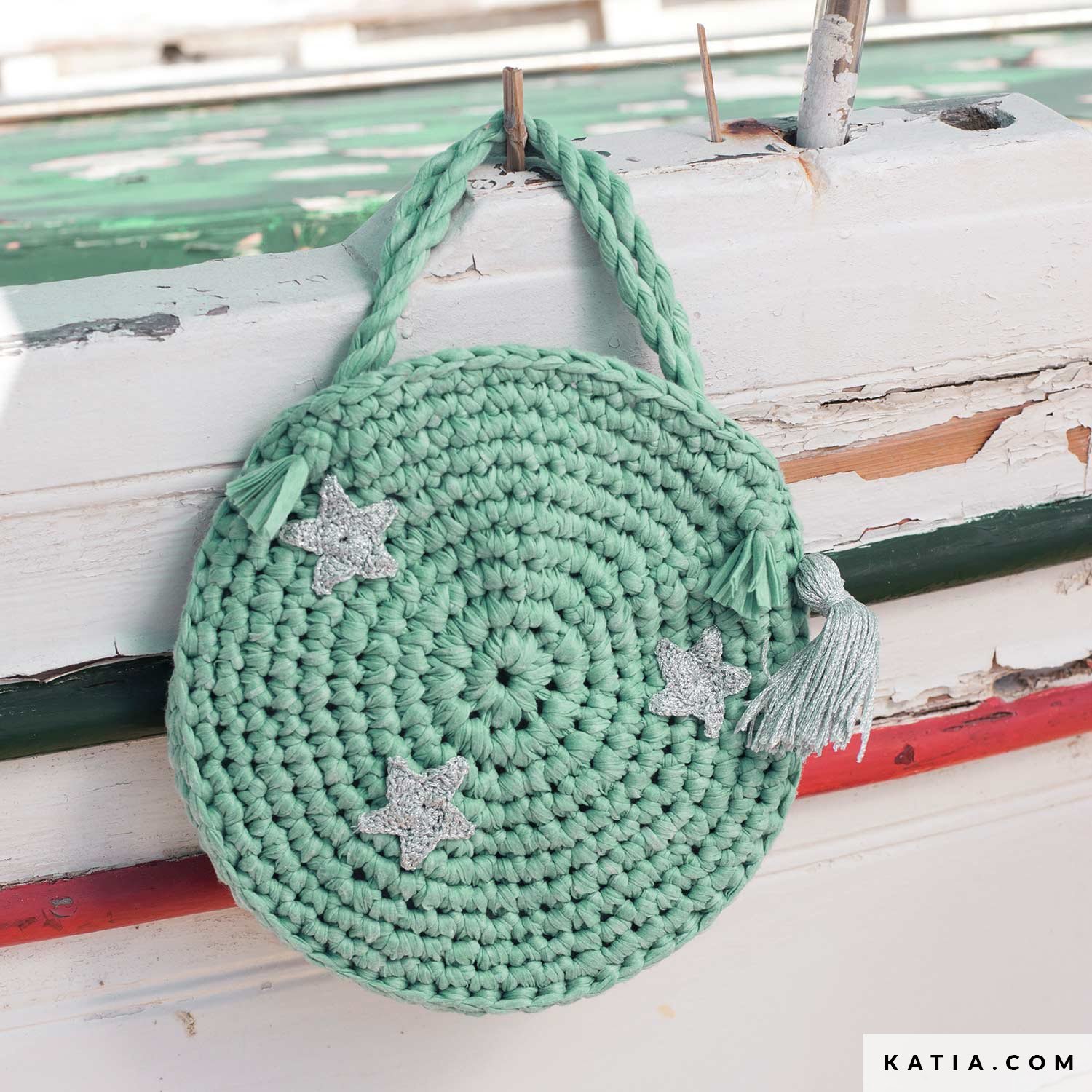 crochet kids bag