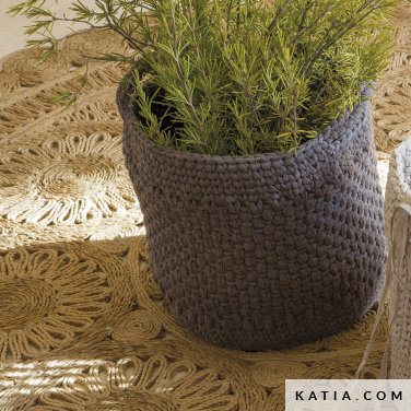 patroon breien haken woning draagmand lente zomer katia 6124 33 p
