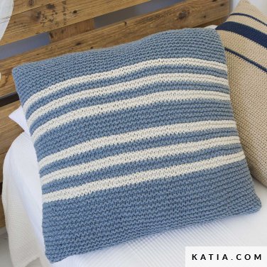 patroon breien haken woning kussen lente zomer katia 6124 42 p