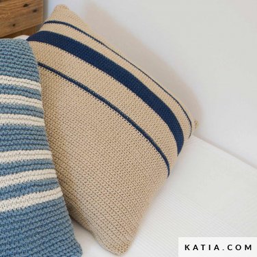 patroon breien haken woning kussen lente zomer katia 6124 43 p