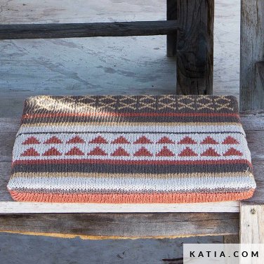 patroon breien haken woning kussen lente zomer katia 6124 5 p