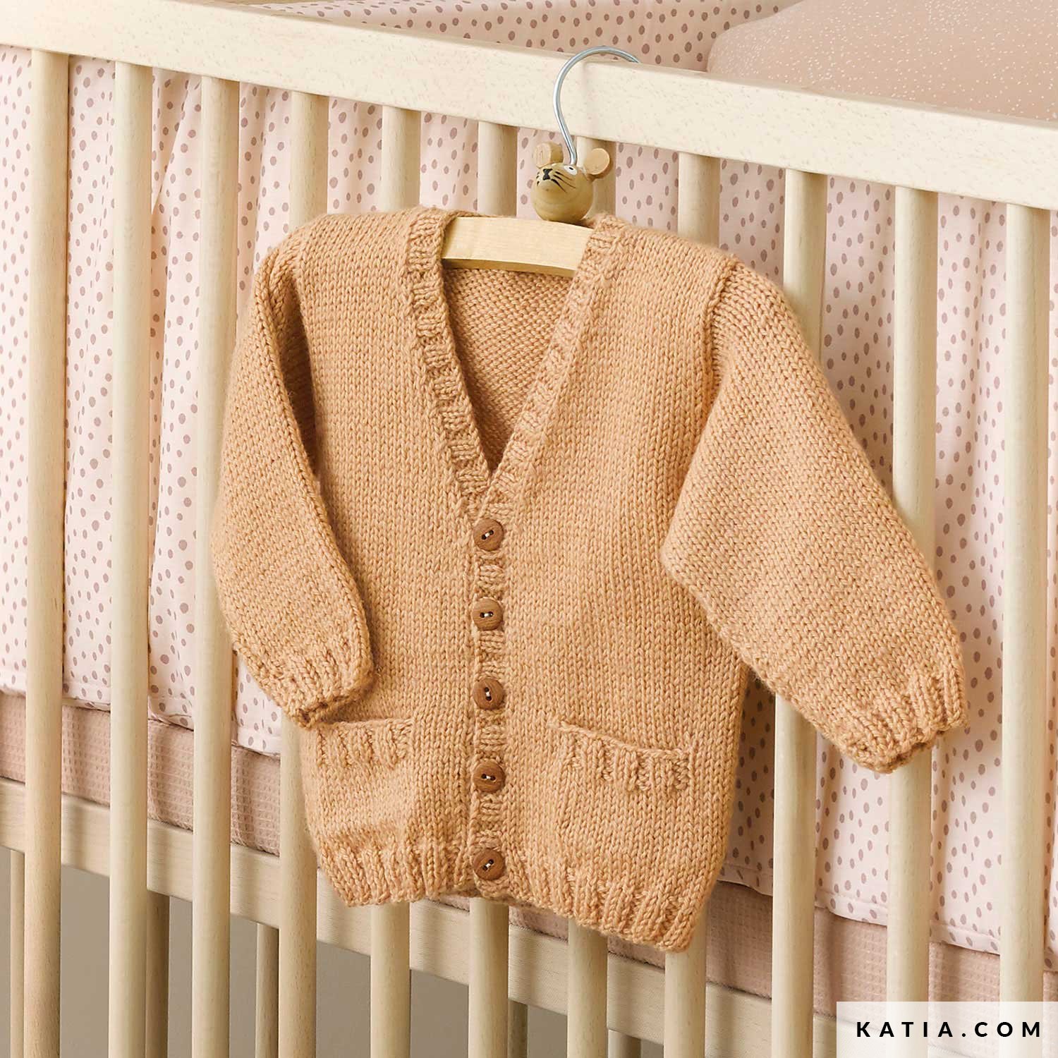 wool baby cardigan