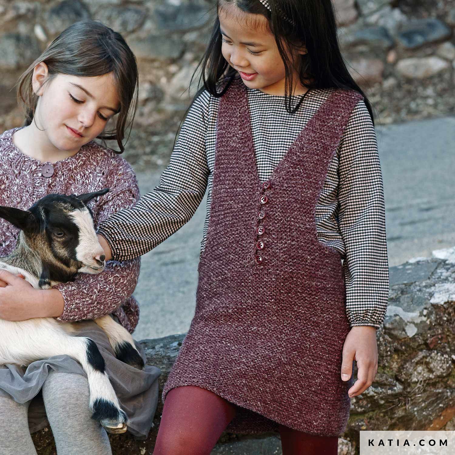pinafore dress in winter