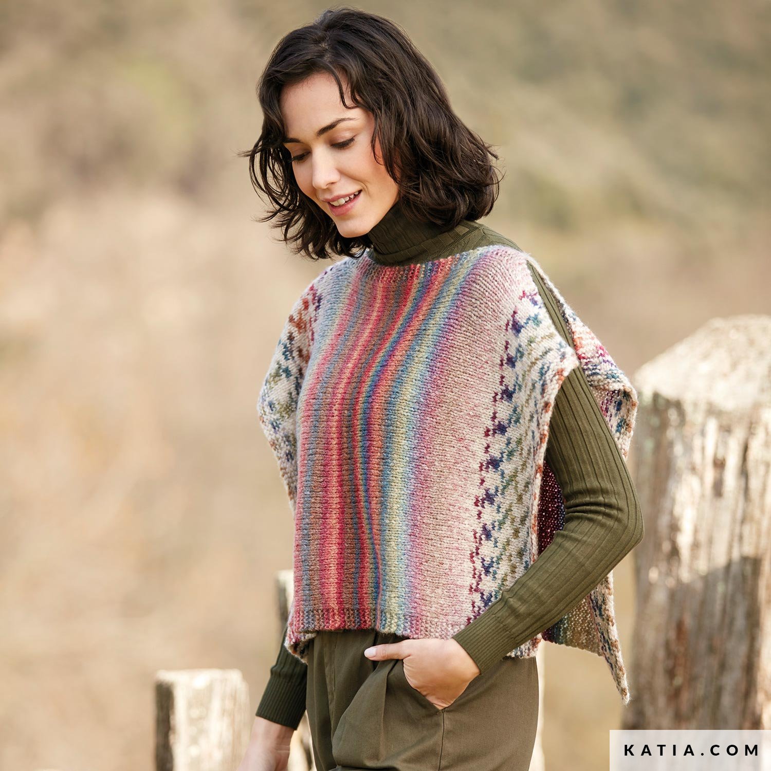 Poncho Femme Automne Hiver Modeles Patrons Katia Com