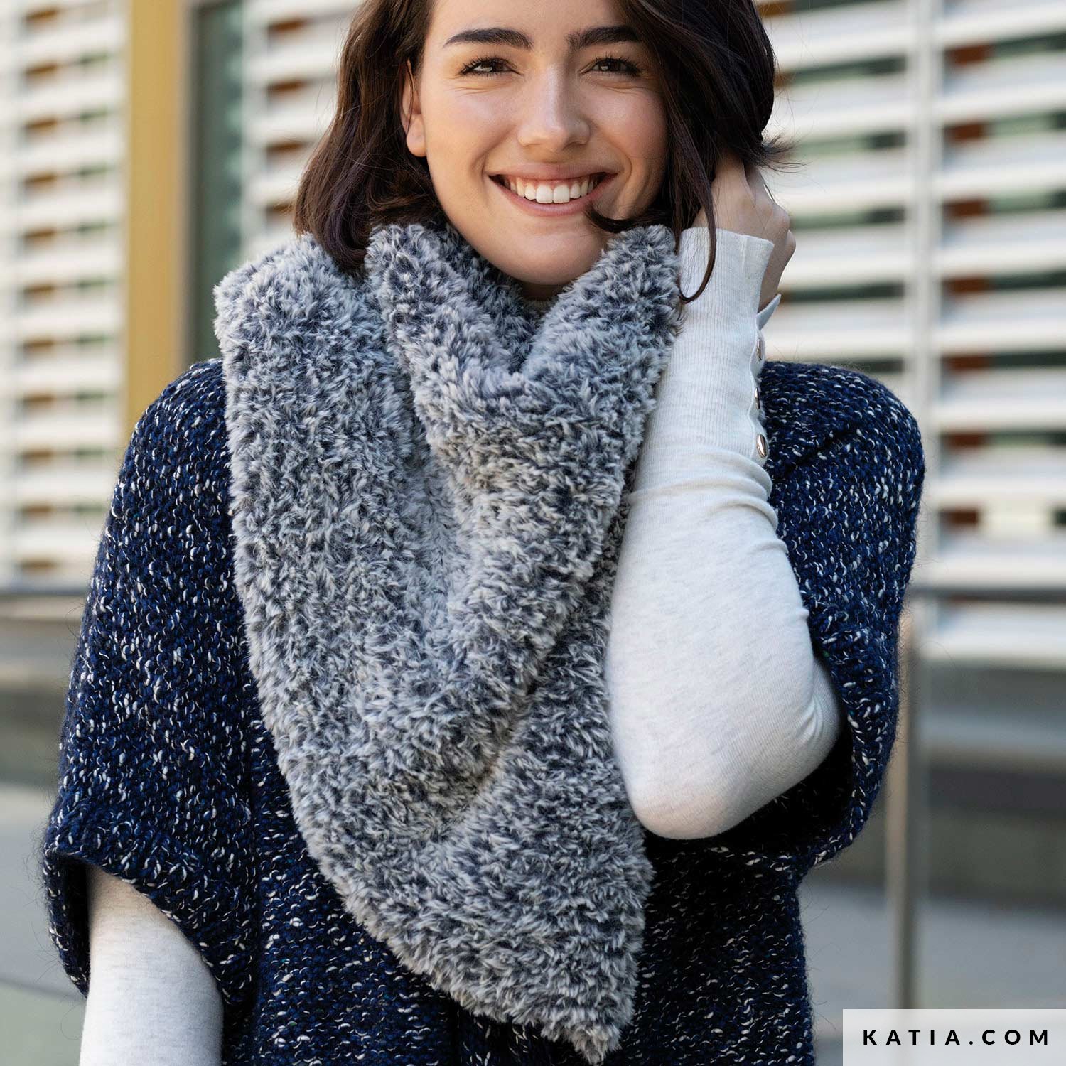 Chale Femme Automne Hiver Modeles Patrons Katia Com