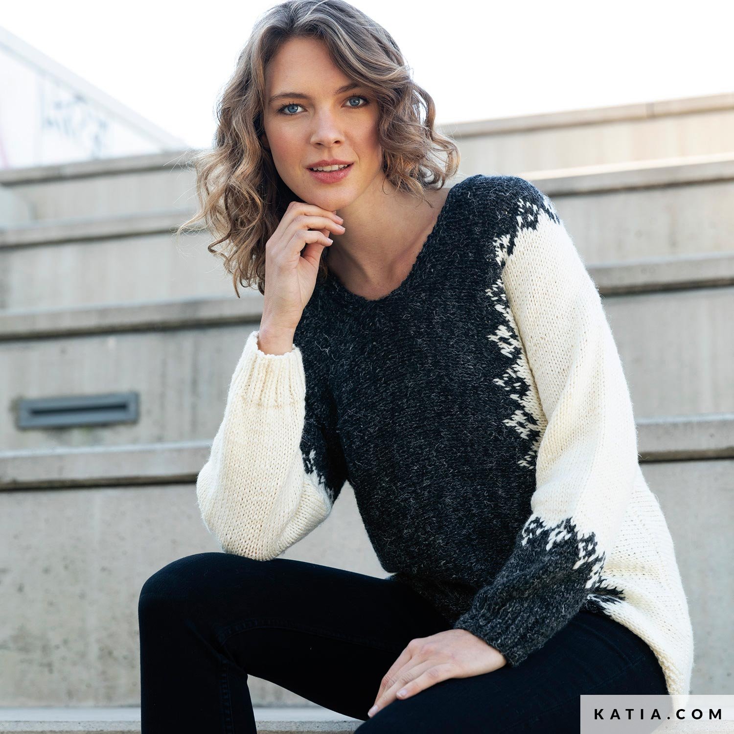 Pull Femme Automne Hiver Modeles Patrons Katia Com