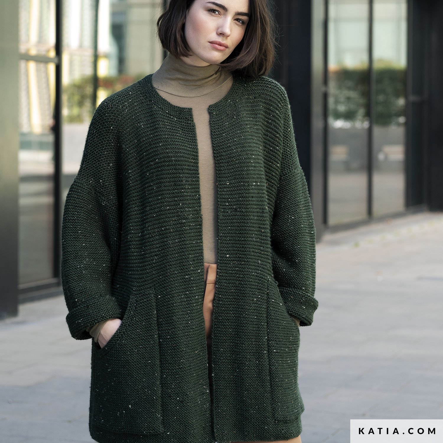 tricot manteau femme