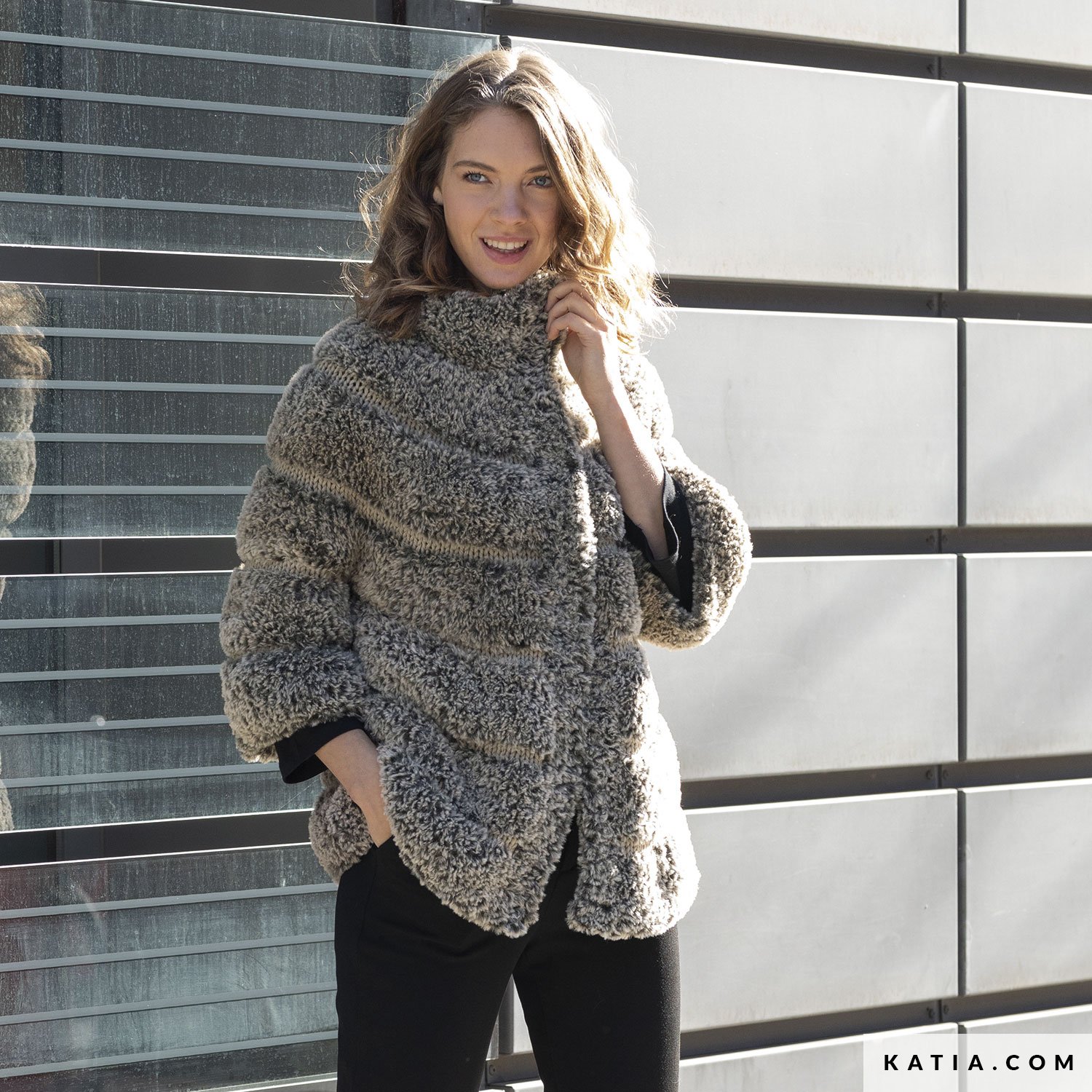 Jacket Woman Autumn Winter Models Patterns Katia Com