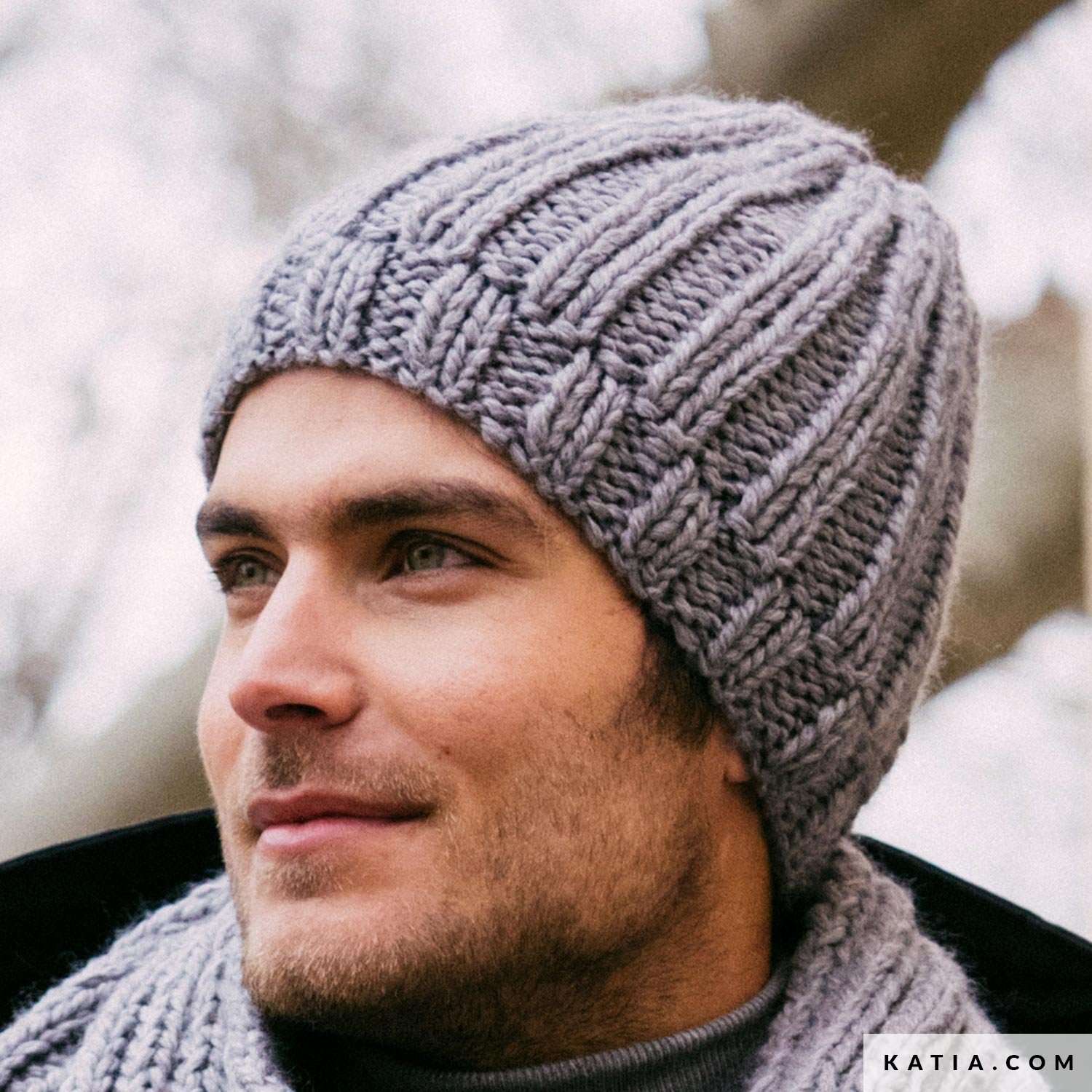 Cuffia uomo on sale lana