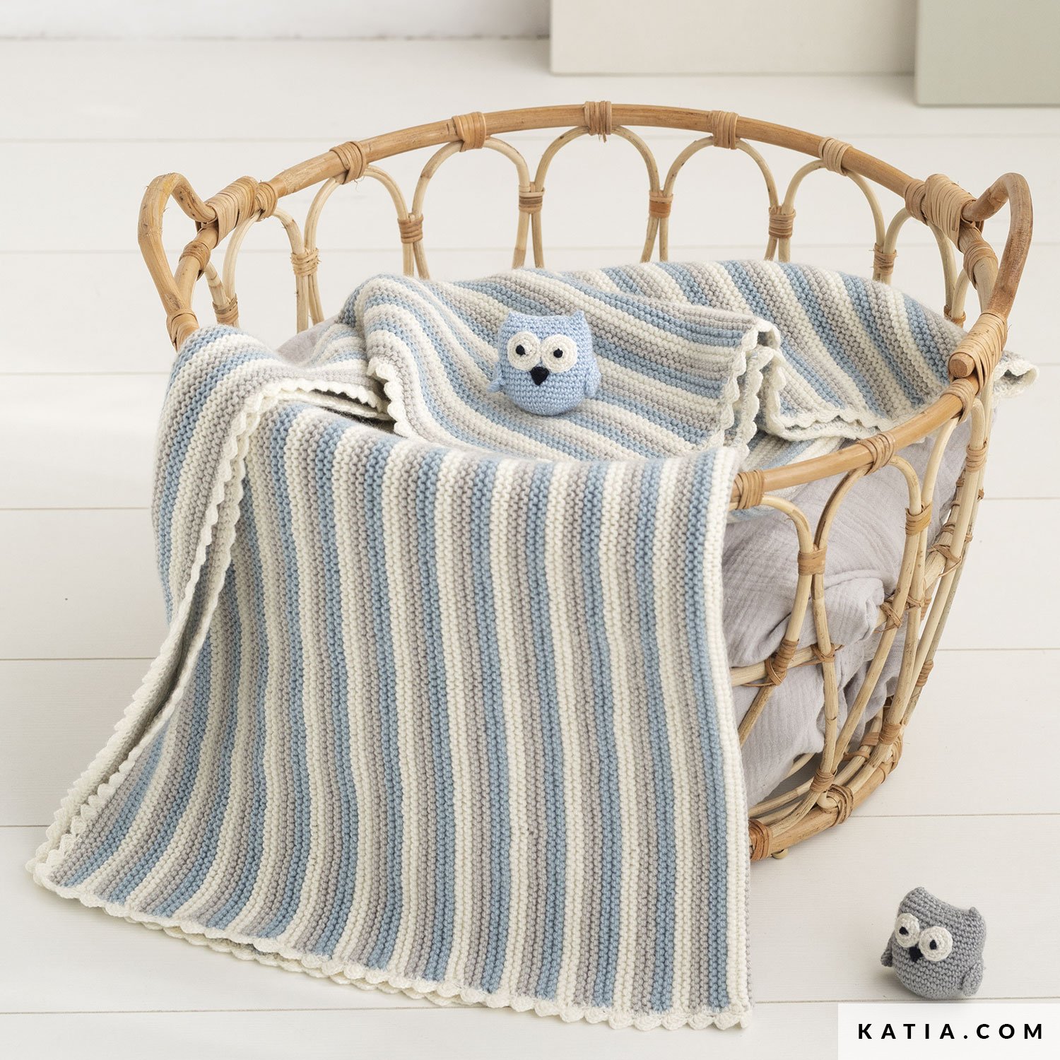 Couverture Layette Automne Hiver Modeles Patrons Katia Com