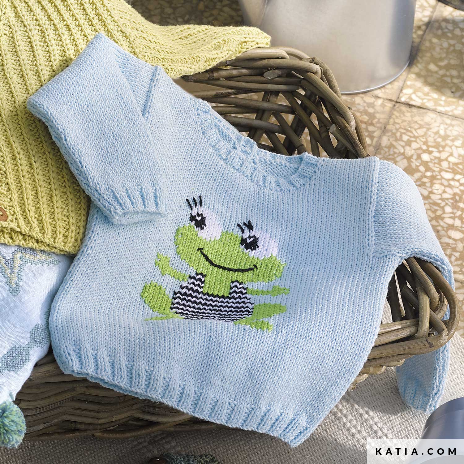 Pull Layette Printemps Ete Modeles Patrons Katia Com