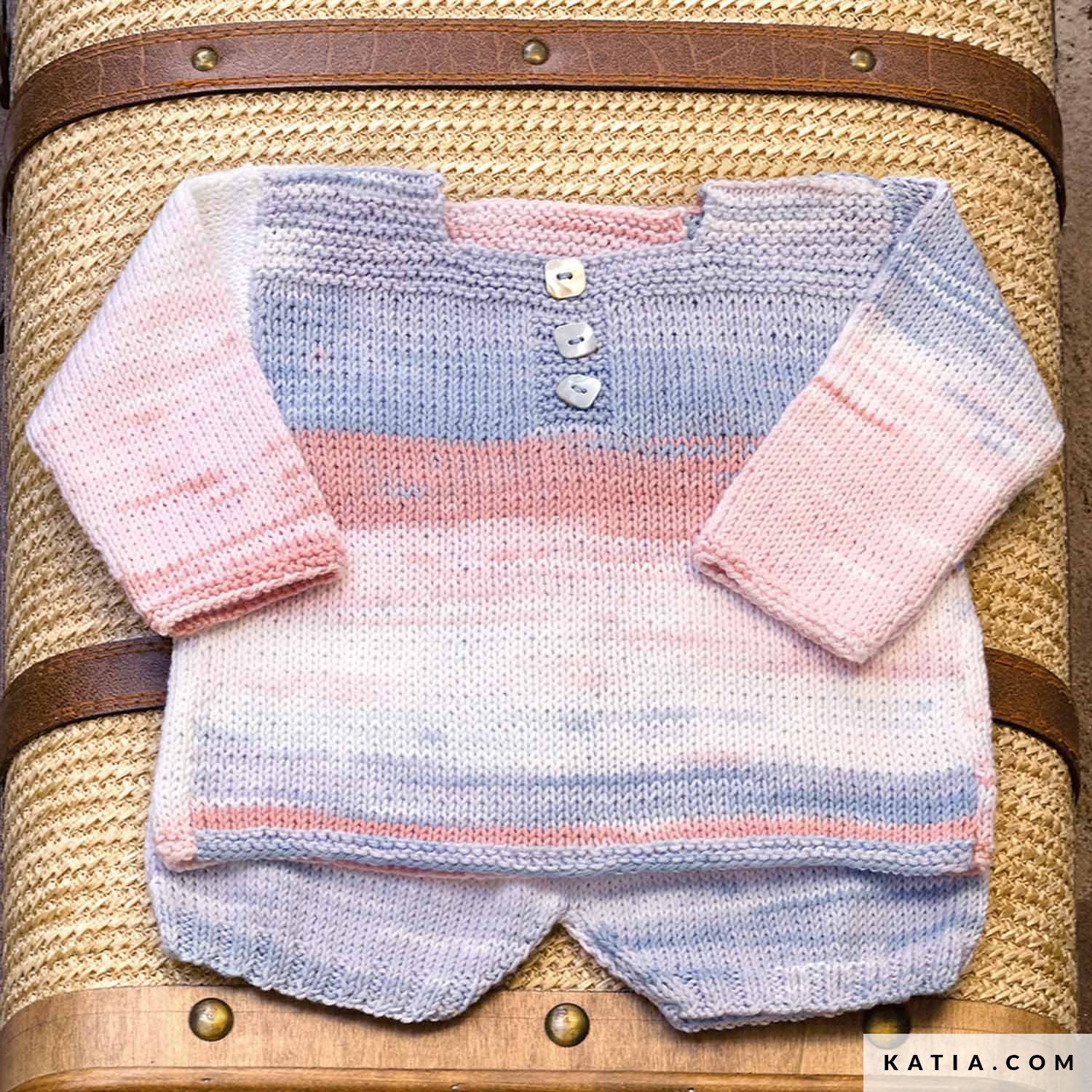 Set Layette Printemps Ete Modeles Patrons Katia Com Set Layette Printemps Ete Modeles Patrons Katia Com