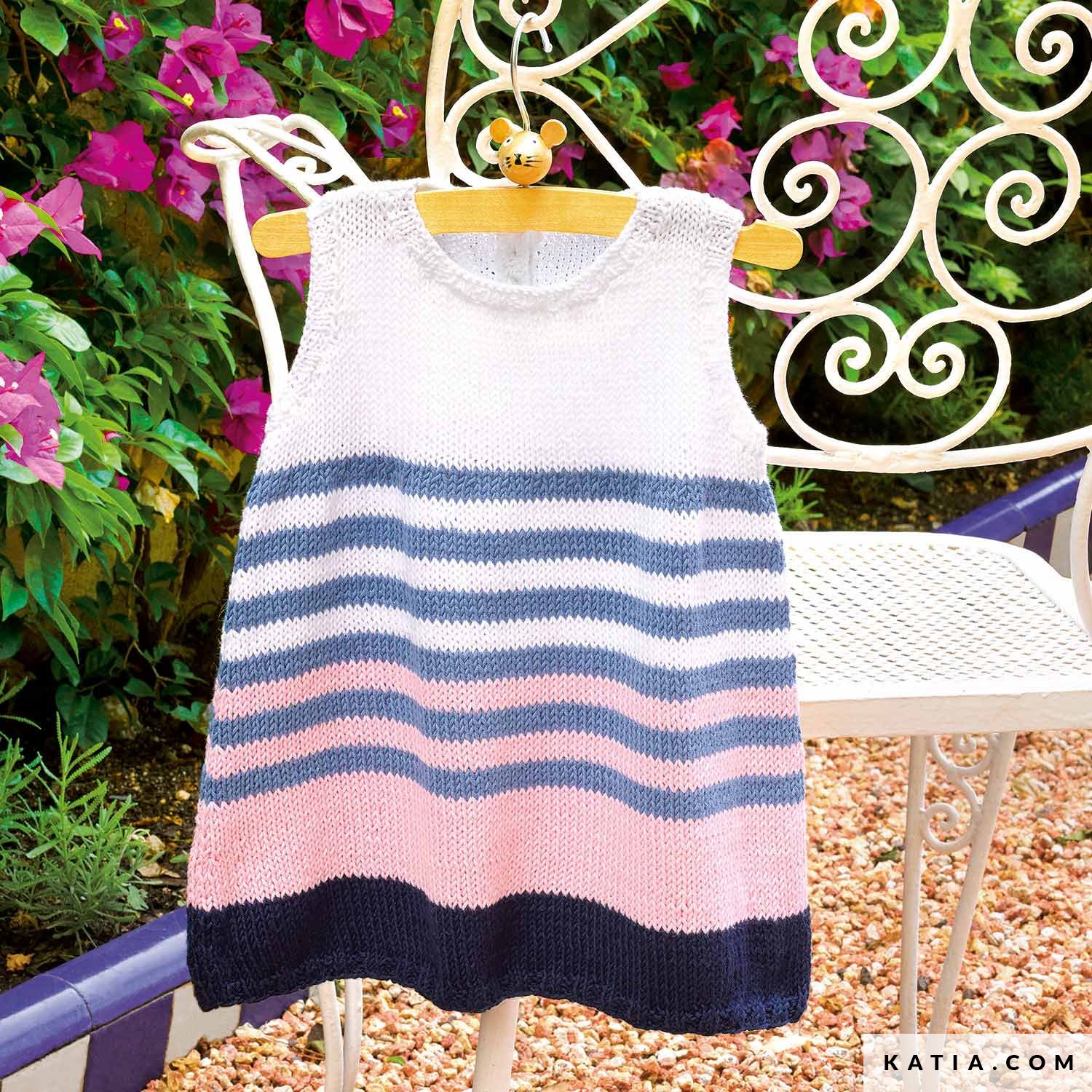 Dress - Baby - Spring / Summer - models & patterns | Katia.com