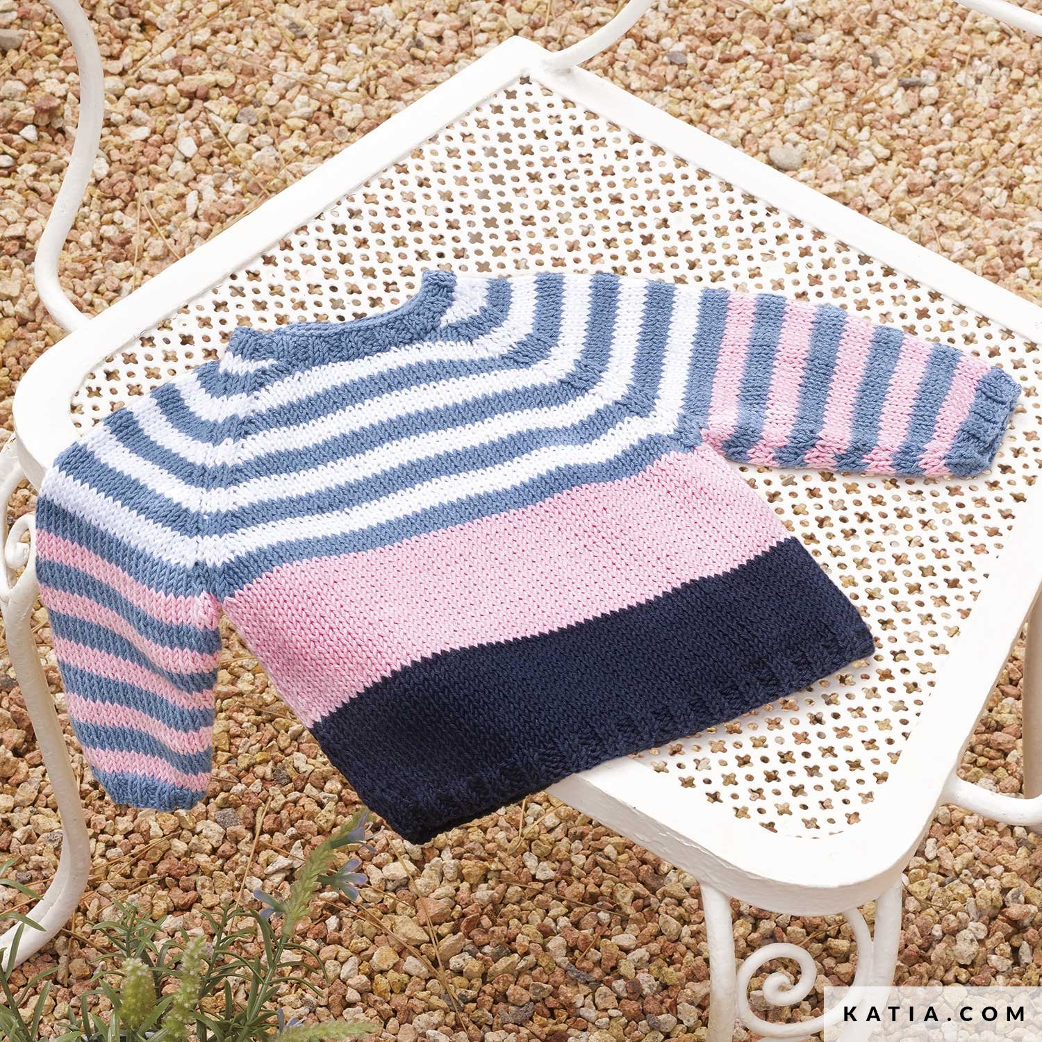 Sweater Baby Spring Summer models patterns Katia