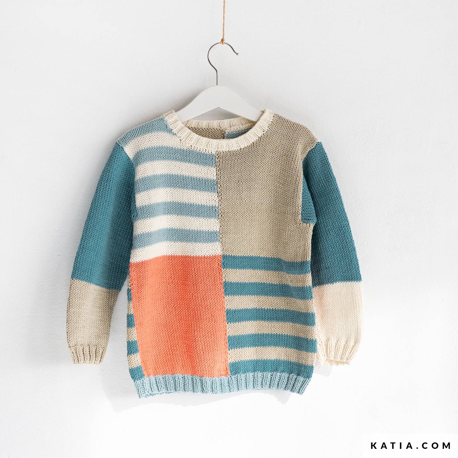 Sweater Kids Spring Summer models patterns Katia