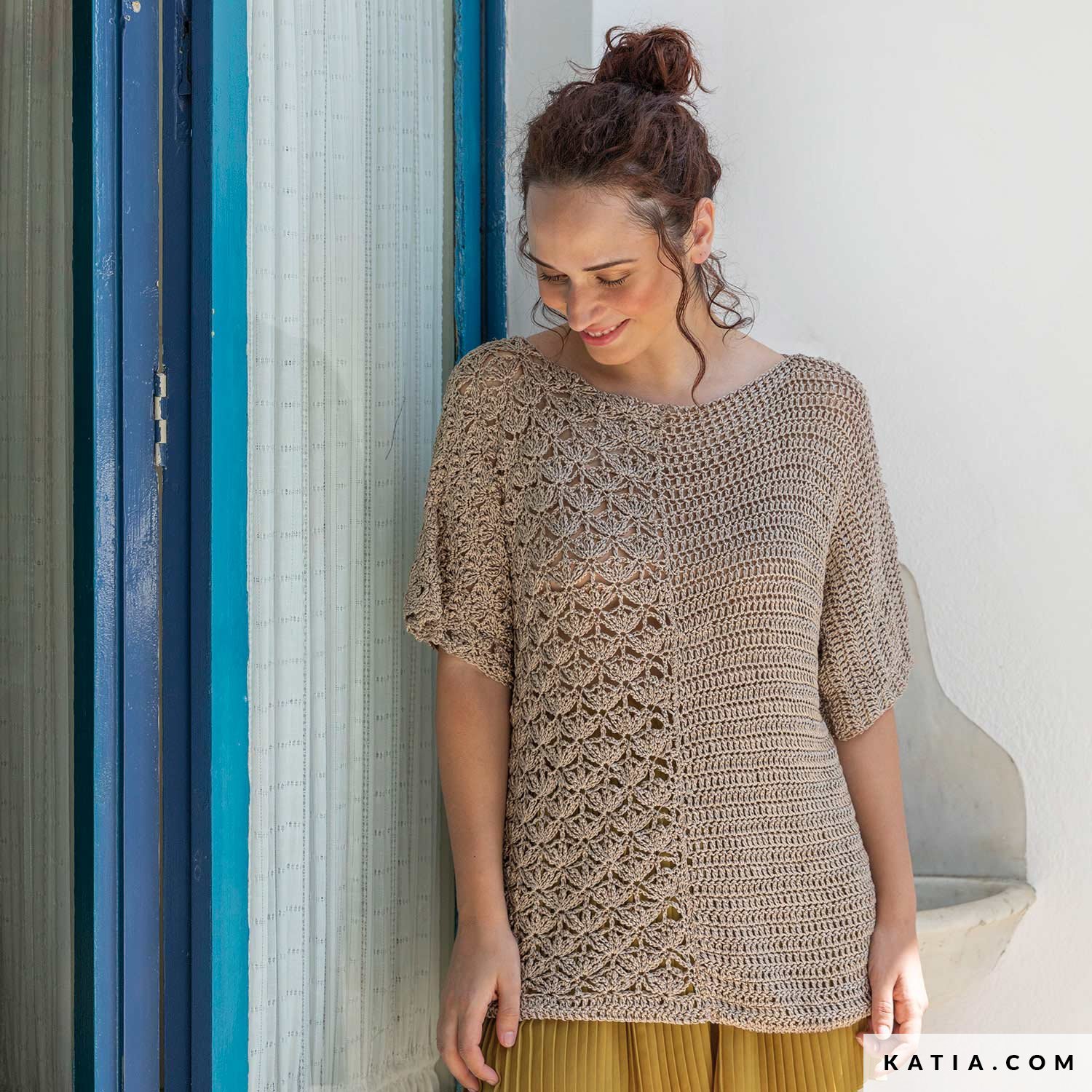Pull Femme Printemps Ete Modeles Patrons Katia Com