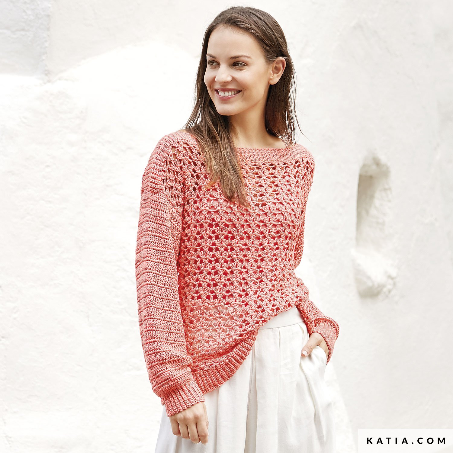 Jersey Mujer Primavera Verano patrones Katia