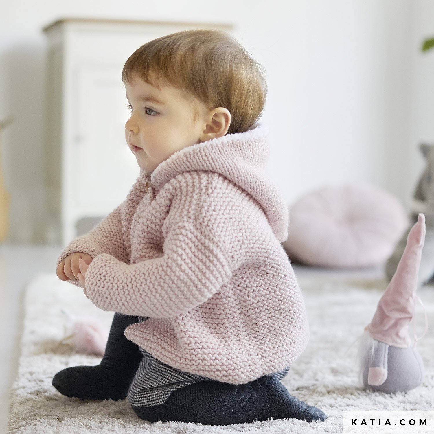 Garter stitch hotsell baby jacket