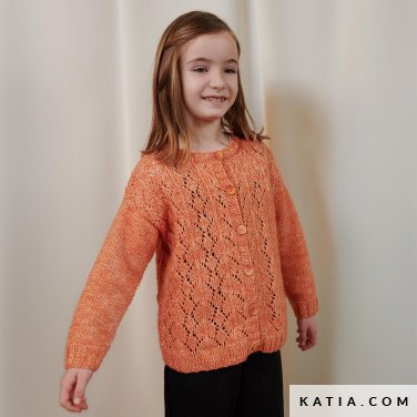 patron tejer punto ganchillo ninos chaqueta otono invierno katia 6182 17 p