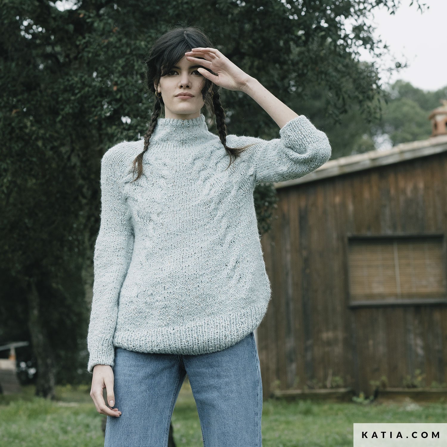 Trui Dames Herfst Winter modellen patronen Katia