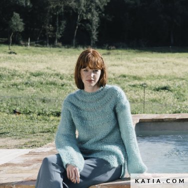 patroon breien haken dames trui herfst winter katia 6183 31 p