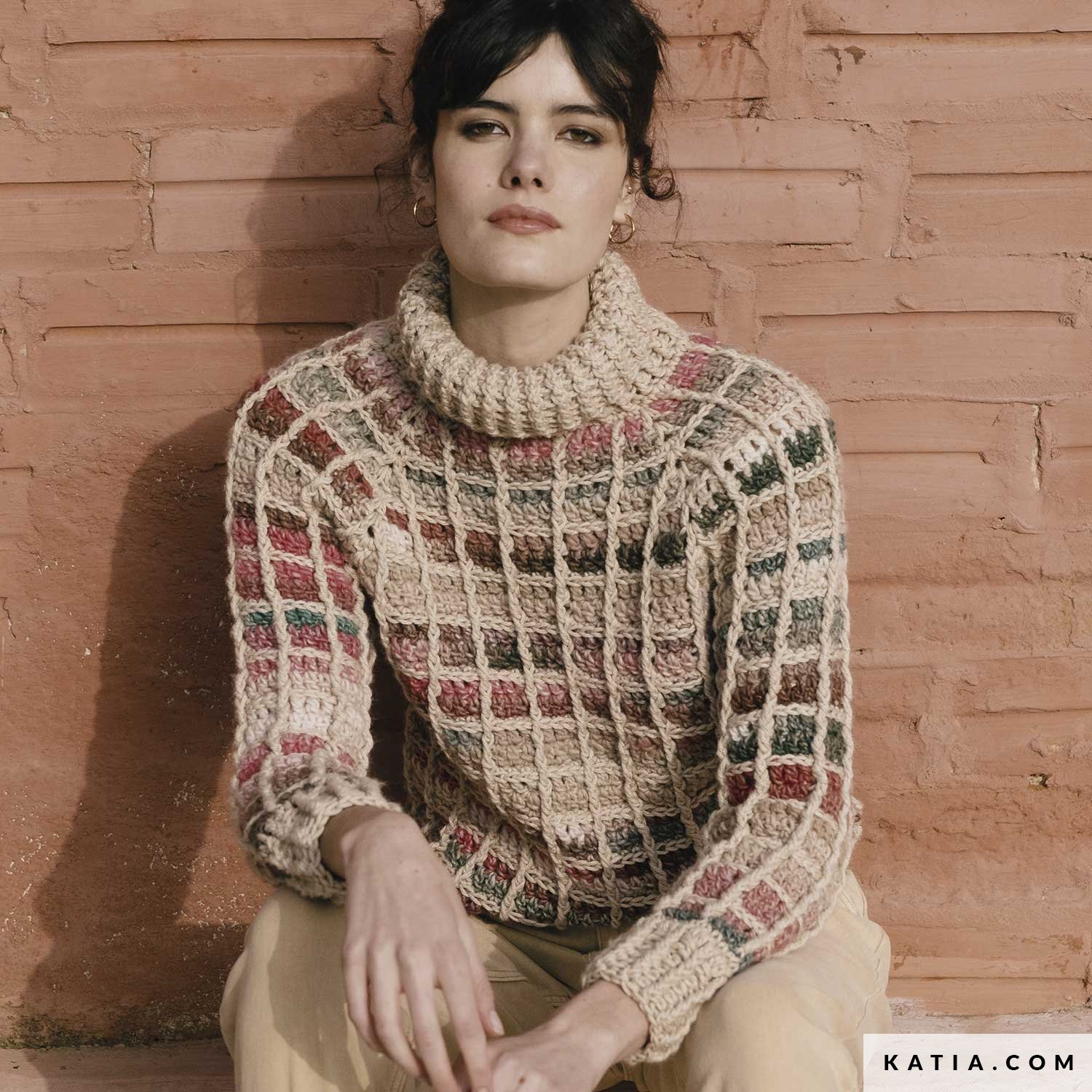 Sweater Woman Autumn Winter Models Patterns Katia Com