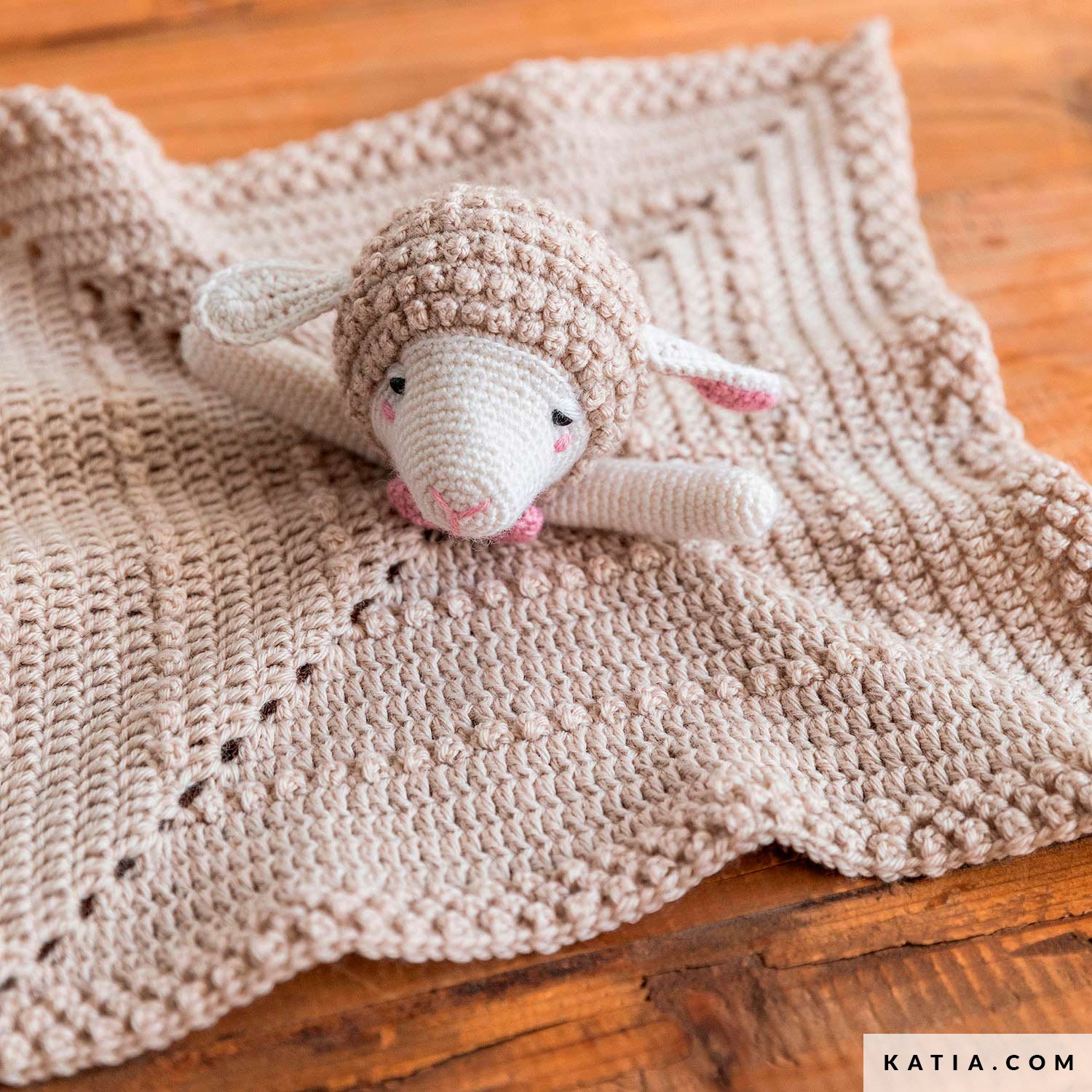 Bebé Manta De Apego Amigurumi Patron Apego Oveja Mantita De Apego