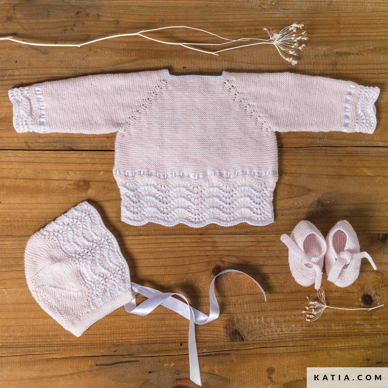 Set - Layette - Automne / Hiver - modèles & patrons