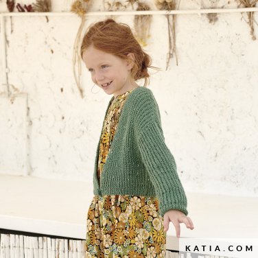 patron tejer punto ganchillo ninos chaqueta primavera verano katia 6198 10 p