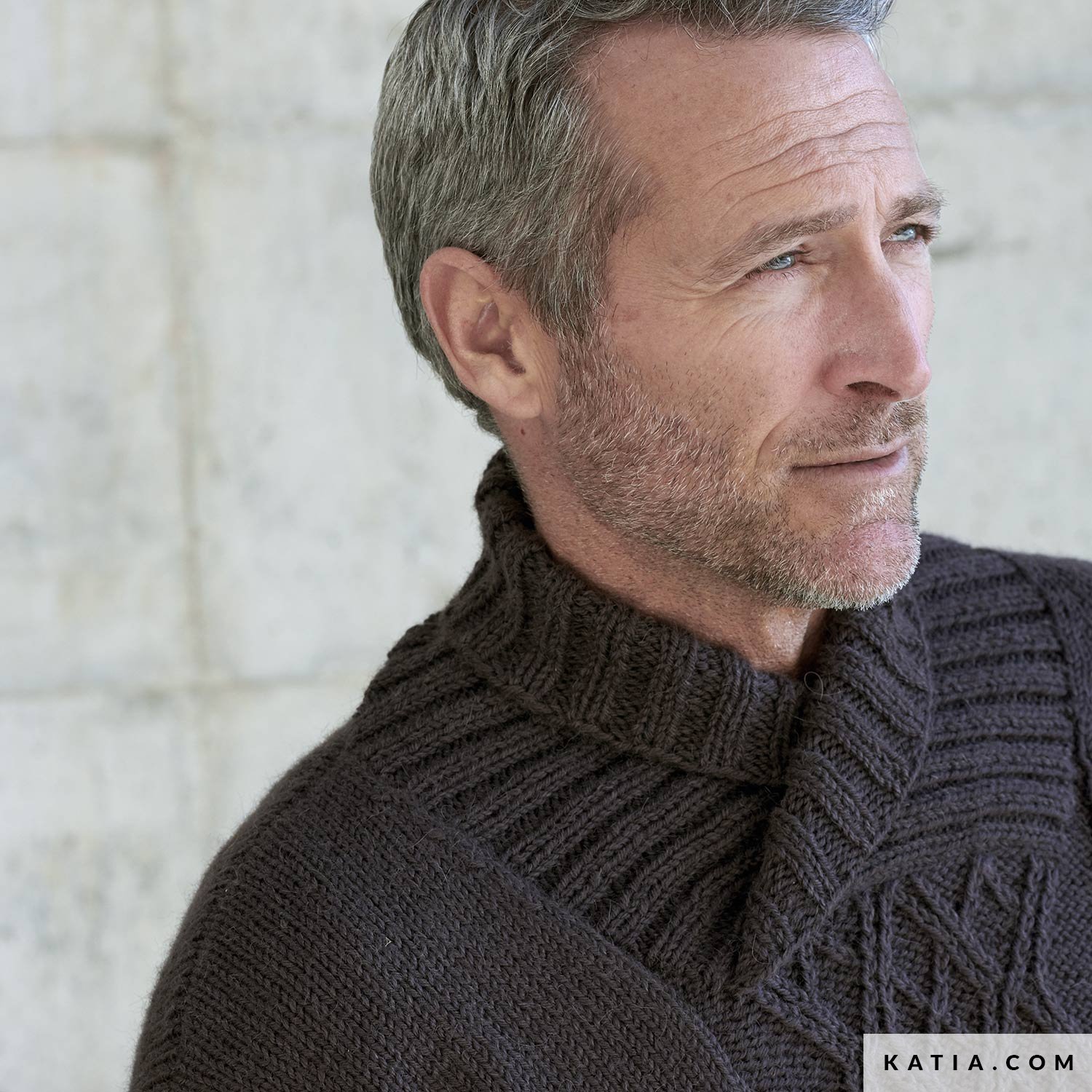 Pull Homme Col Roulé Et Col Châle – Tricot Épais Texture Torsadée Pour Automne Et Hiver