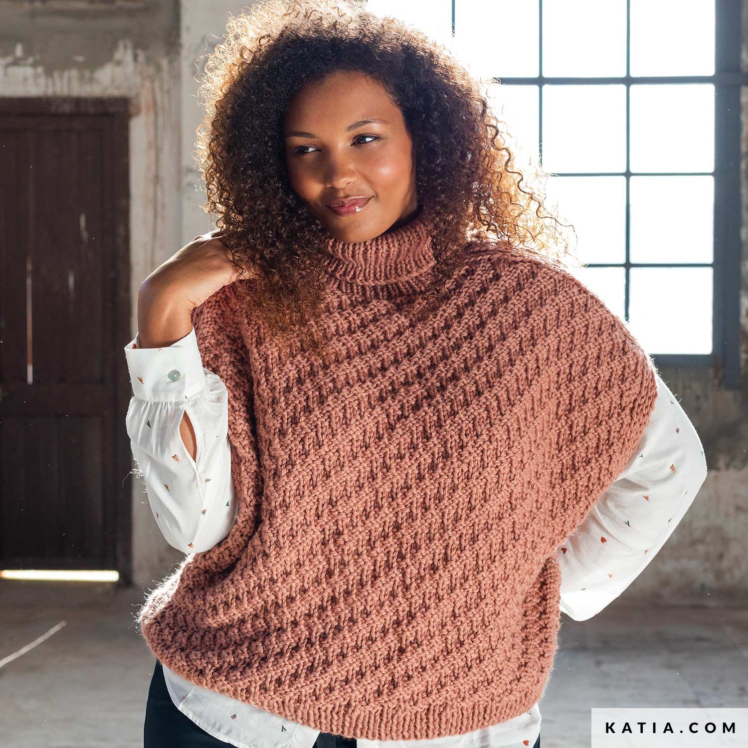 gilet poncho crochet