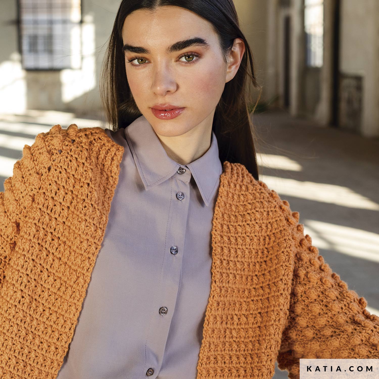 Jacket Woman Autumn Winter models patterns Katia
