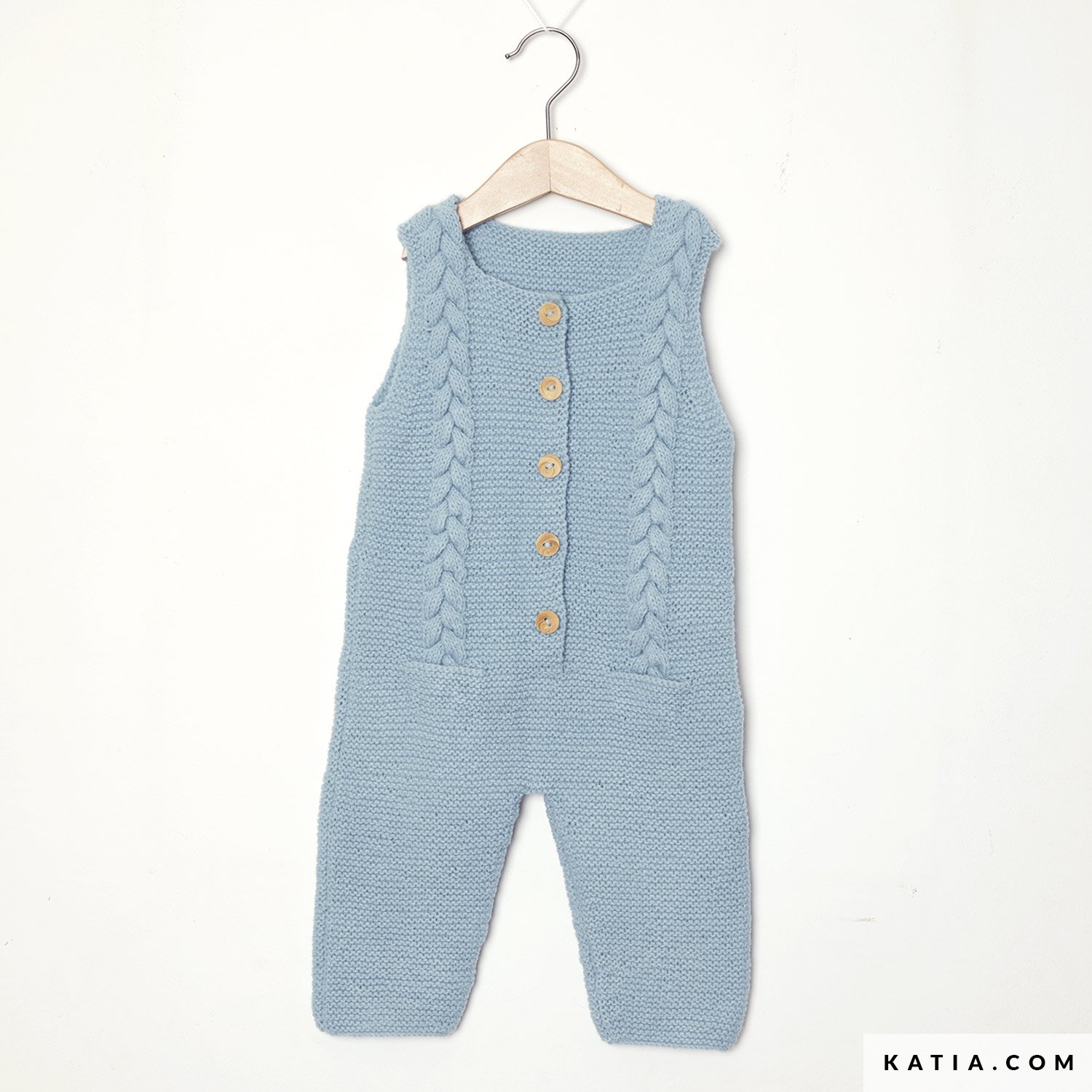 Grenouillère Bébé Rayée Dazzerake - Manches Longues, 100% Acrylique - 0-18 Mois Unisexe