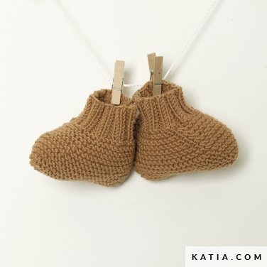 patroon breien haken baby babylaarsjes herfst winter katia 6210 23b p