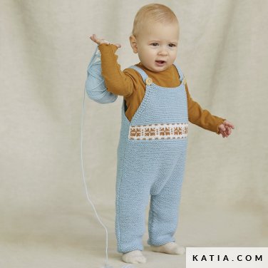 patroon breien haken baby slabbetje herfst winter katia 6210 20 p