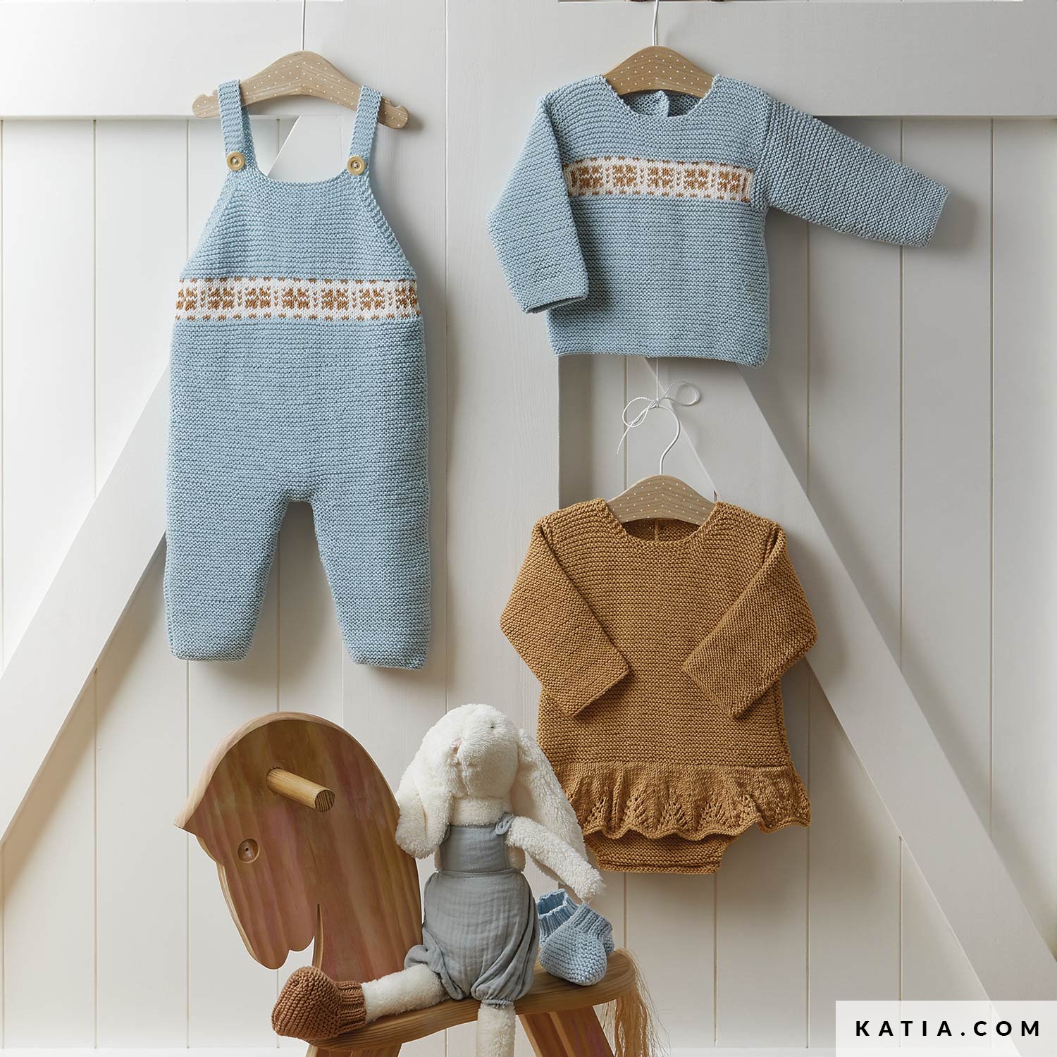 Baby Trui Jongens CUTeFiorino Solide Gebreide Trui Voor Baby's