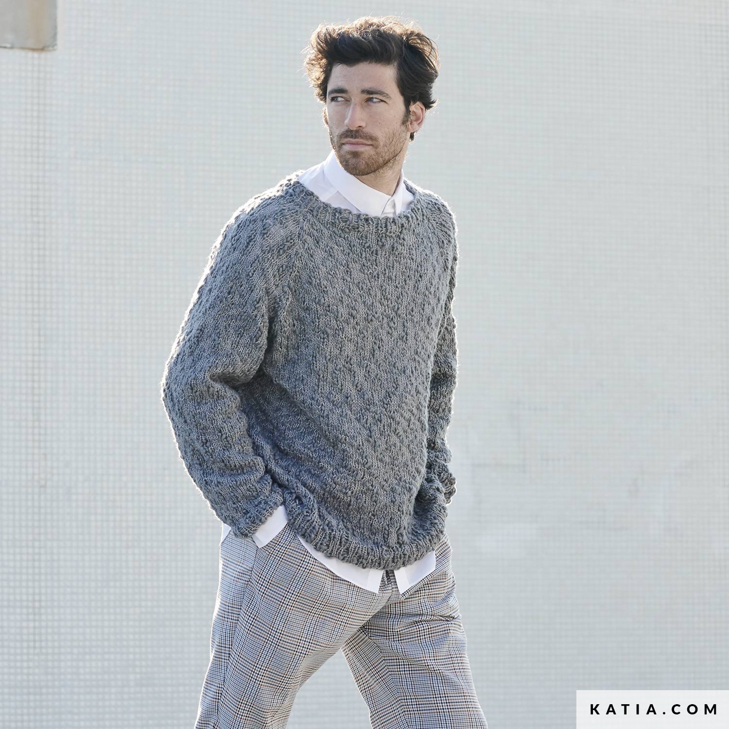 Maglia Uomo Autunno Inverno modello schemi Katia