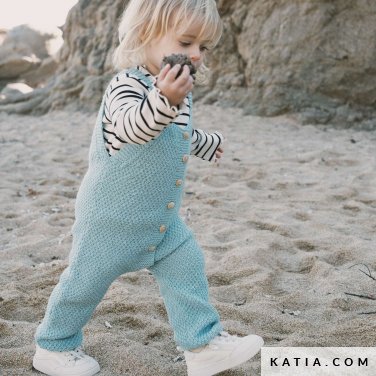 patroon breien haken baby kruippakje herfst winter katia 6212 8 p