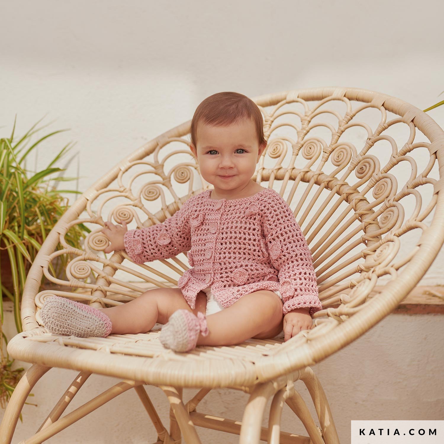 Conjunto Beb Primavera Verano patrones Katia